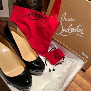 Christian Louboutin Bianca 120 Patent Calf; size EU 35.5